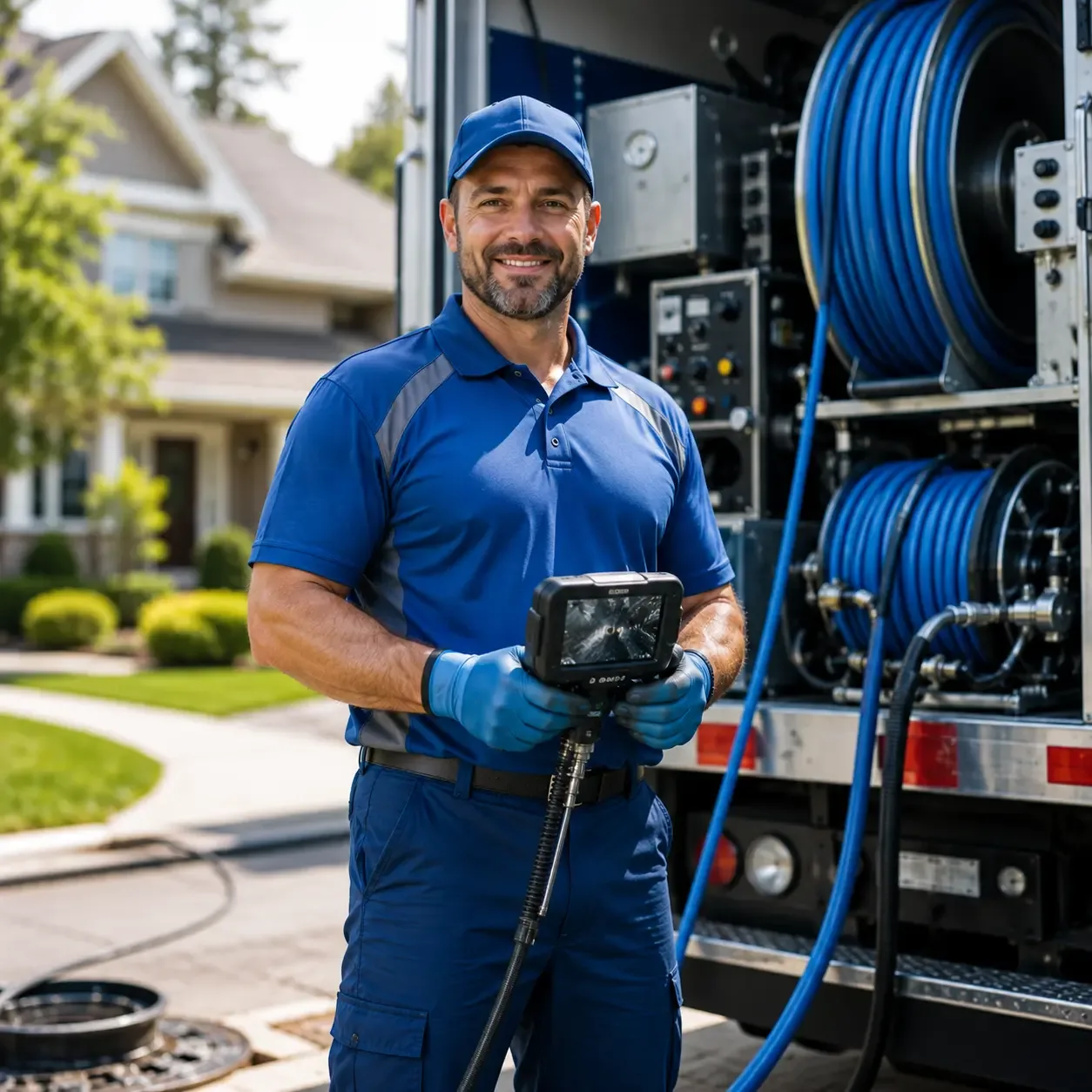 Local outdoor drain cleaning specialists in White Plains, GA